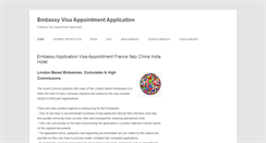 Desktop Screenshot of embassy-visa.com
