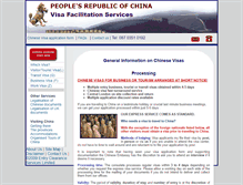 Tablet Screenshot of china.embassy-visa.com